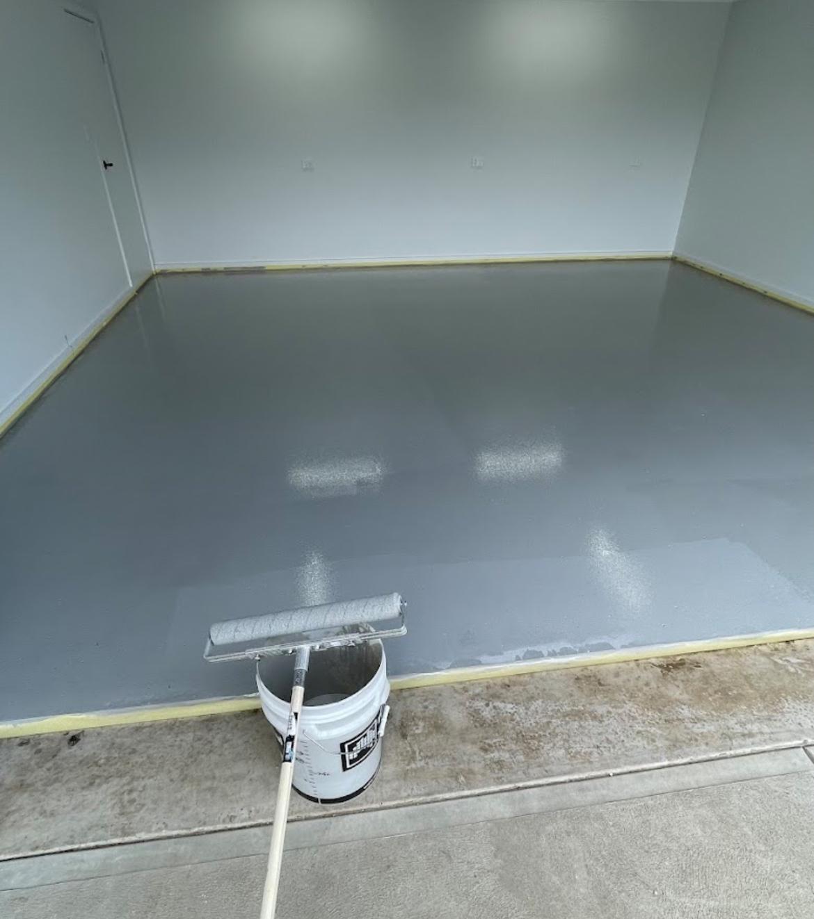 Premium Polyaspartic showroom gloss